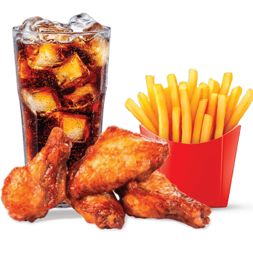 Spicy Fire Wings - Menü