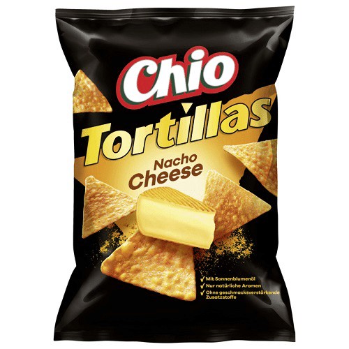 Tortilla Chips Nacho Cheese 110g