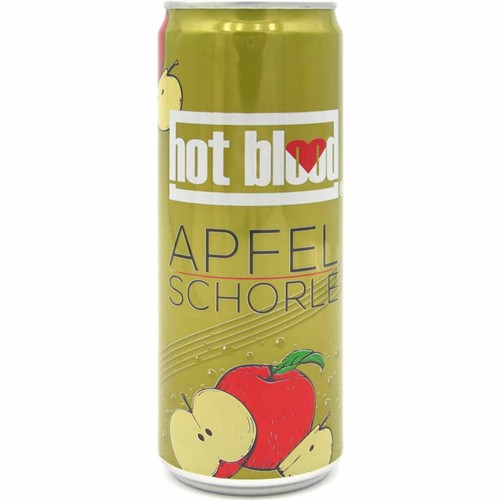 hot blood Apfelschorle 0.33l (EINWEG)