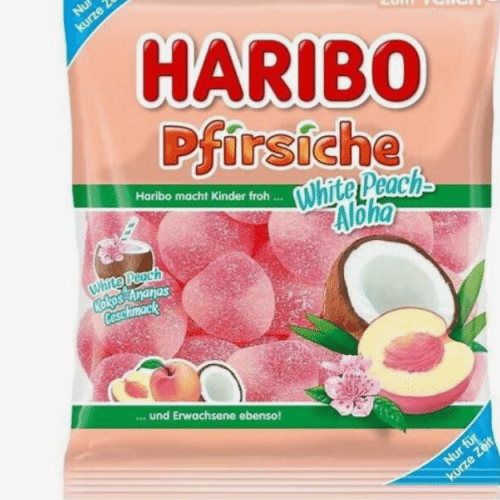 Haribo Pfirsiche White Peach-Aloha