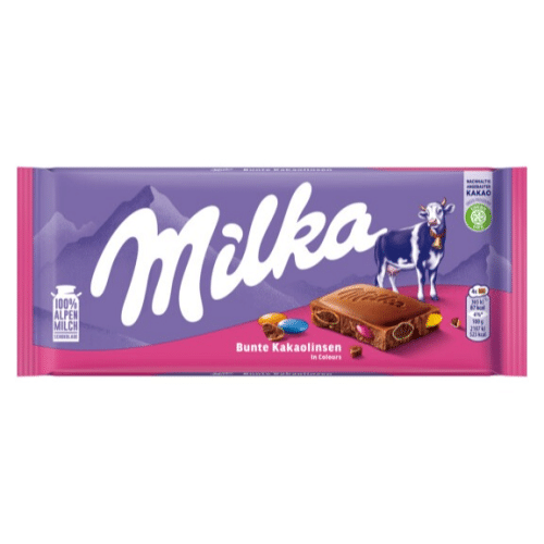 Milka Bunte Kakaolinsen 100g
