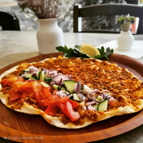 Lahmacun + Salat