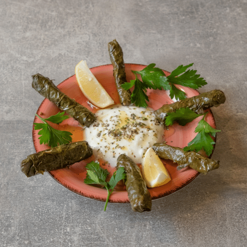 Sarma (6 Stück)  gemischter Salat