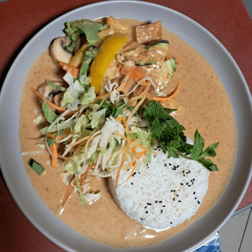 Erdnüsse Gerichte - Tofu Bio
