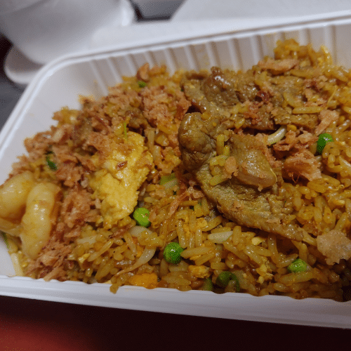 Gebratener Eierreis - Nasi Goreng