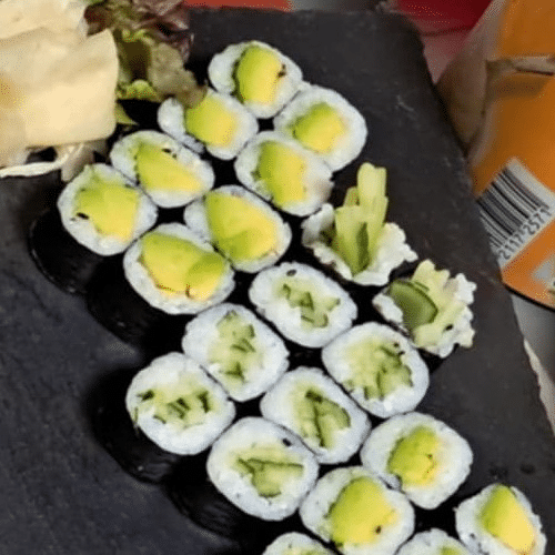 Gurke Maki, Sesam