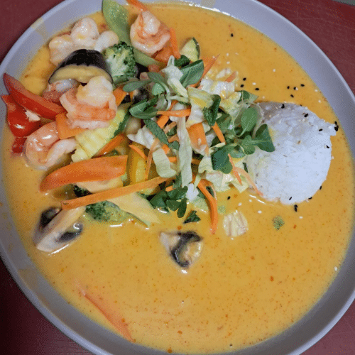 Mango Gerichte - Garnelen