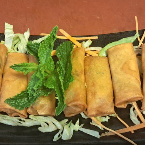Mini Veggie Frühlingsrollen (8stk)