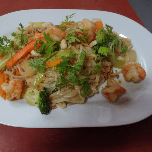 Pho Xao - Garnelen