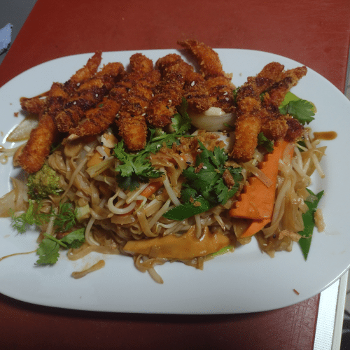 Pho Xao - Knuspriges Hühnerfilet