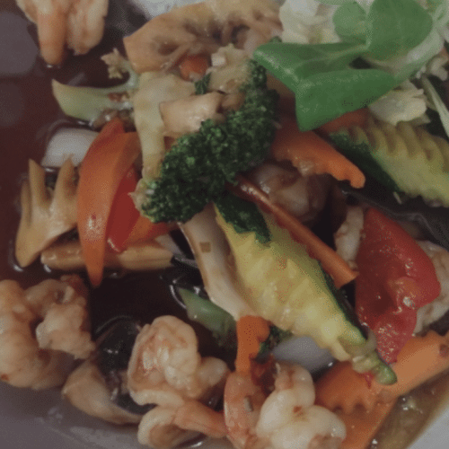 Sukiyaki - Garnelen