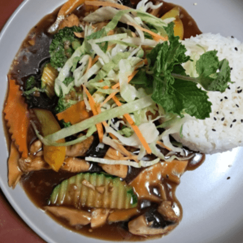 Sukiyaki - Hühnerfleisch