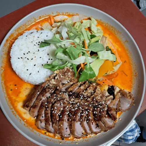 Thai Gerichte - Ente kross