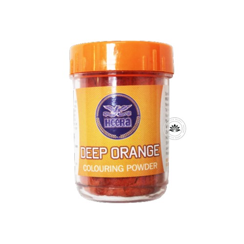 Heera Dunkle Oranges Farbpulver 25g