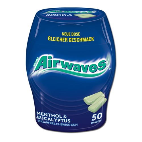 Wrigley's Airwaves Menthol & Eucalyptus 70g 
