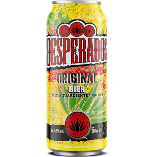 Desperados Original Tequila Bier 0.5l (MEHRWEG)