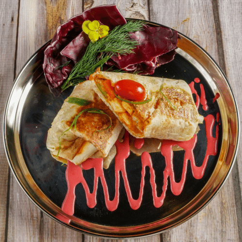 Masala Paneer Wrap