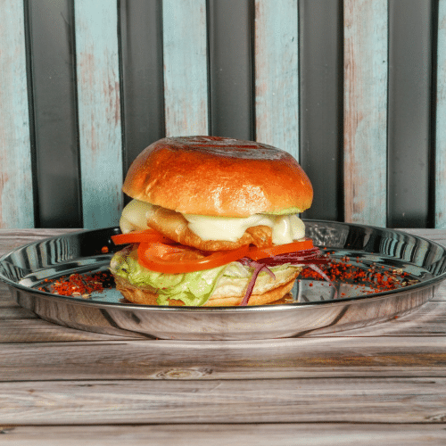 Samosa Smash Burger