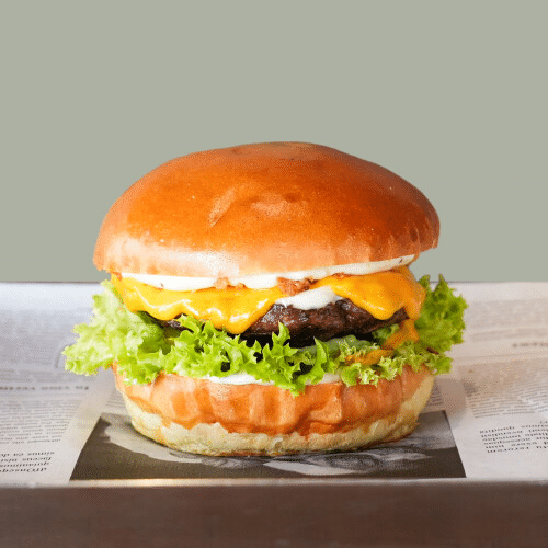 The Cheesy One Burger