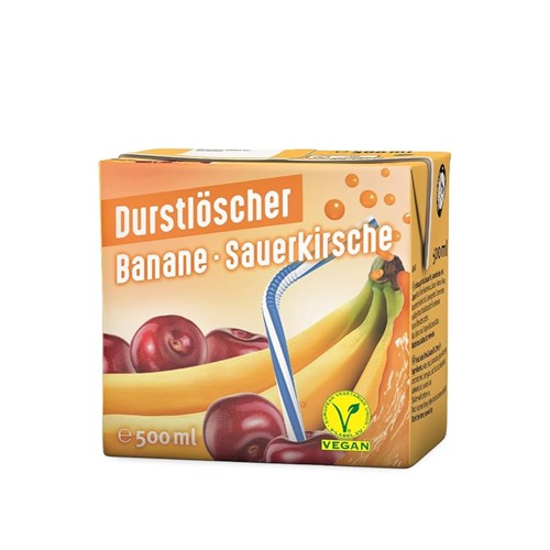 Durstlöscher Banane-Kirsch 0.5l