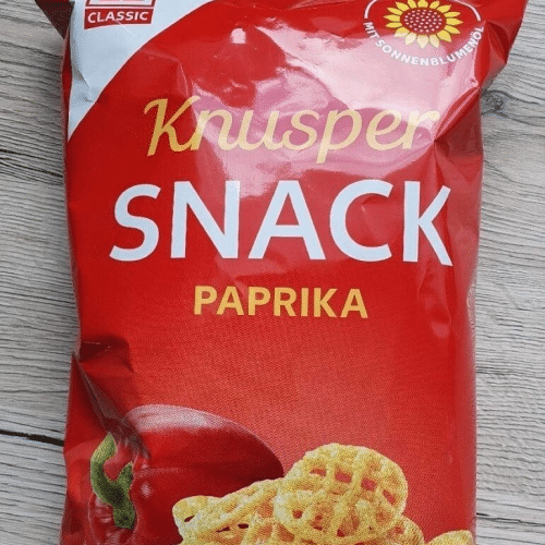 Knusper snack paprika
