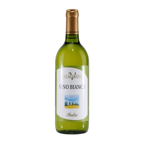 Valmarone Vino Bianco Weißwein trocken 10% 0.75l
