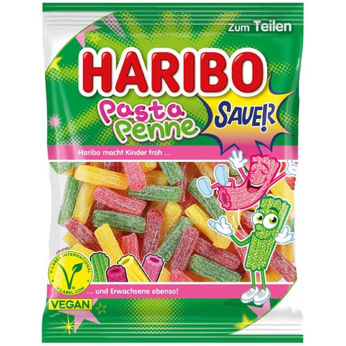 Haribo Pasta Penne sauer vegan 160g