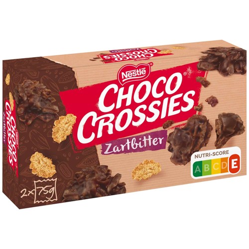 Nestle Choco Crossies Zartbitter 2er 75g