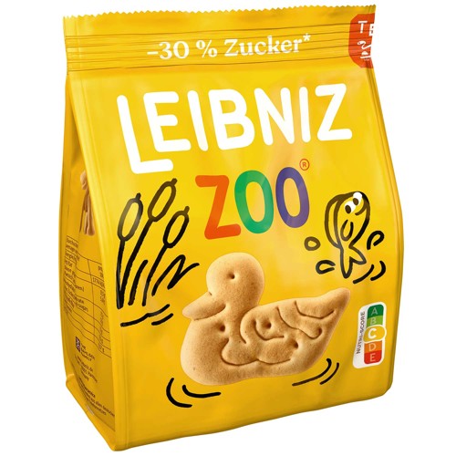 Leibniz Zoo Kekse -30% Zucker 125g