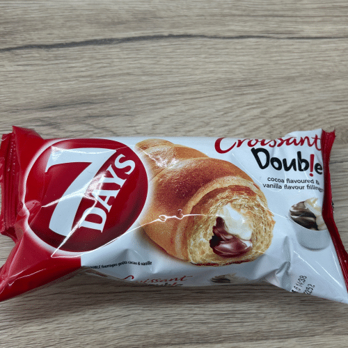 7 Days Croissant Double Kakao & Vanille Geschmack