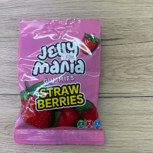 Jelly Mania Gummies Straw Berries