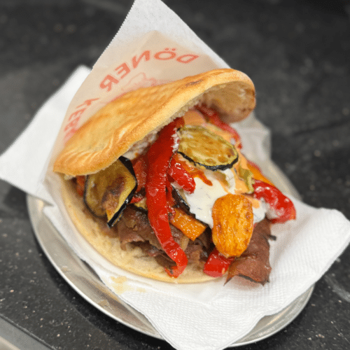 Döner im Fladenbrot