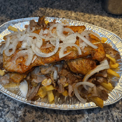 2 Person Platte mit Gyros