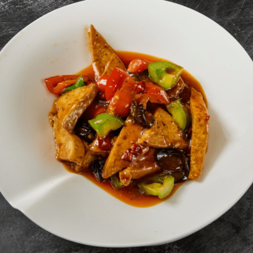 Hausgemachter Tofu (vegan)