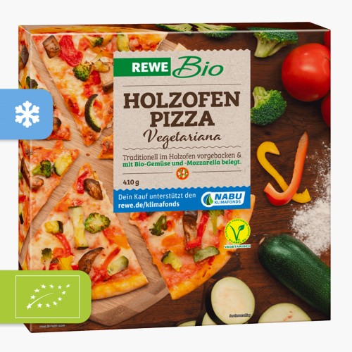 Rewe Bio Holzofen Pizza Vegetariana 410g