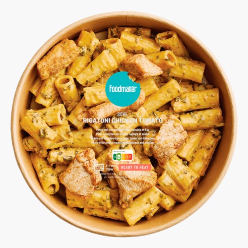 Foodmaker Bowl Rigatoni Chicken Tomato 375g