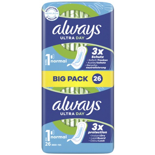 always Ultra-Binden Day Normal 1 Big Pack 200g 