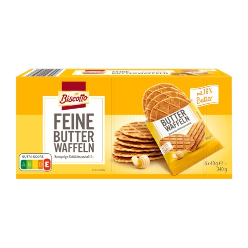 Biscotto Feine Butter Waffeln 6 x 40g 