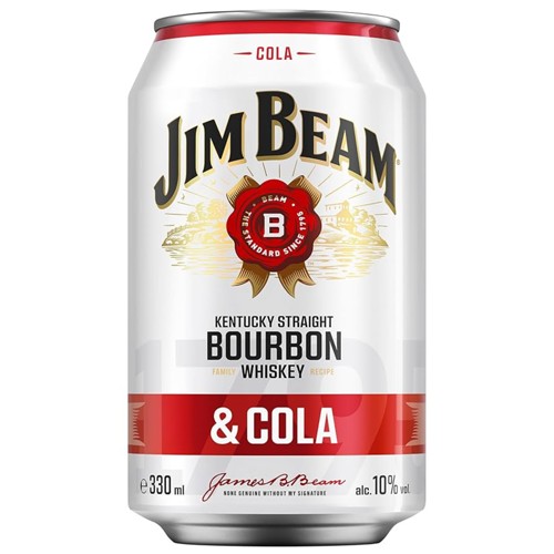 Jim Beam Bourbon Whisky & Cola Mix