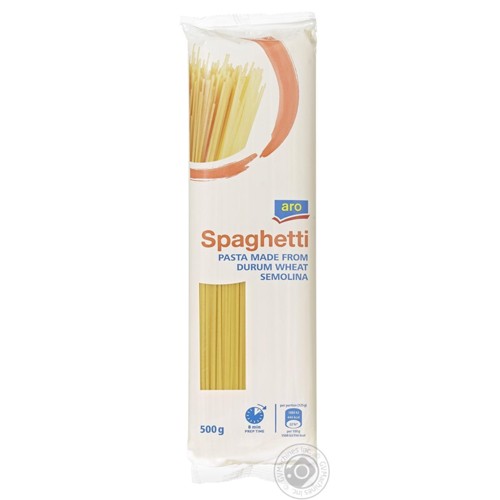ARO Spaghetti aus Hartweizen 500g 