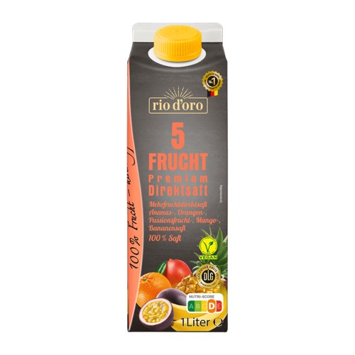 Rio d'oro 5 Frucht Direktsaft 1.0l 