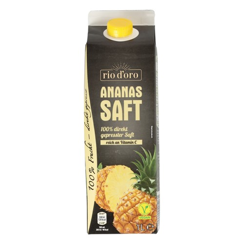 Rio d'oro Ananas Direktsaft 1.0l 