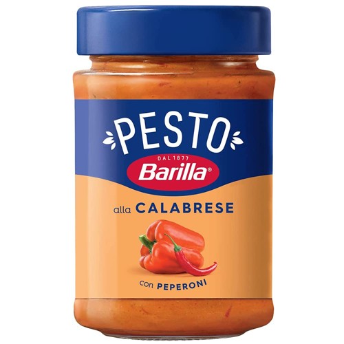 Pesto alla Calabrese mit Paprika & Peperoni 190g 