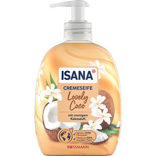 ISANA Creme Seife Lovely Coco 0.5l 