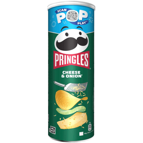 Pringles Cheese & Onion 185g 