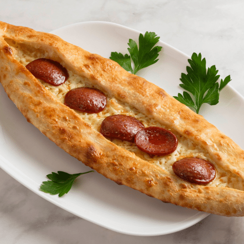 Sucuklu Pide