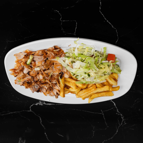 Dönerteller Kalbfleisch