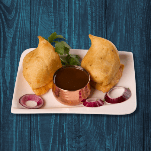 Vegetable Samosa (2 Stück, vegetarisch)