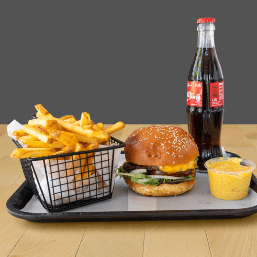 - Burger - Menü