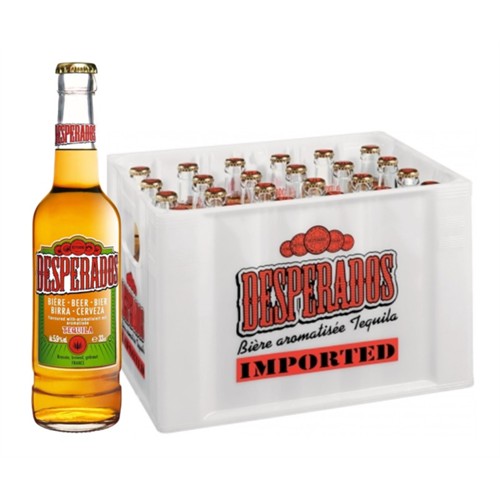 Desperados Original Tequila Bier 24 x 0.33l (MEHRWEG)